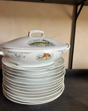 Antique Dinnerware Set