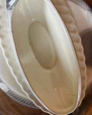 Antique fish dinnerware set